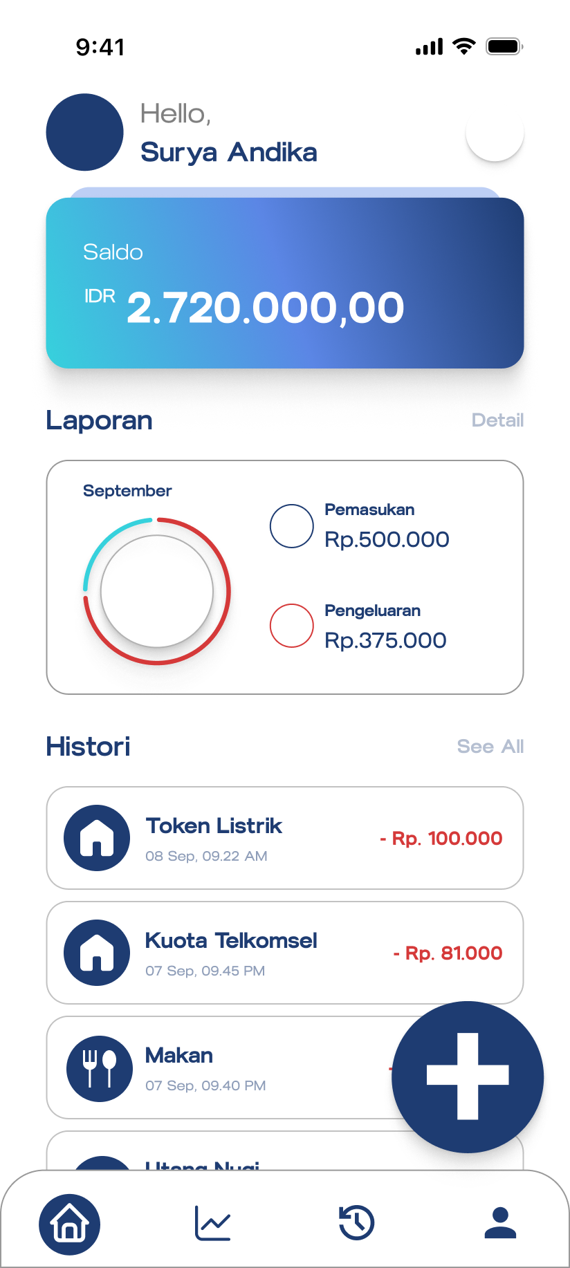 Money Tracker App